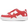 BATHING Ape 마블 시리즈 로우탑 OZXSHM 191 306M A 배딩 Ape 베이프 로우 화이트 레드 스타